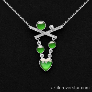 İncə yeni moda təbii jadeite jade